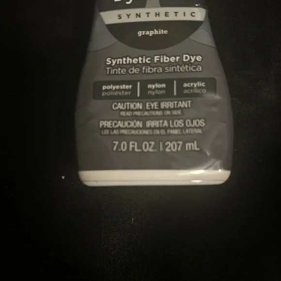 RIT DyeMore Synthetic Fiber Dye in Color Graphite - Picture 6 of 6